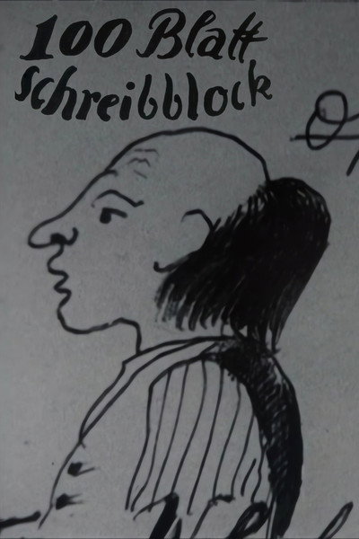 Póster de 100 Blatt Schreibblock