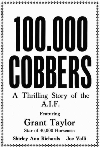 Póster de 100,000 Cobbers