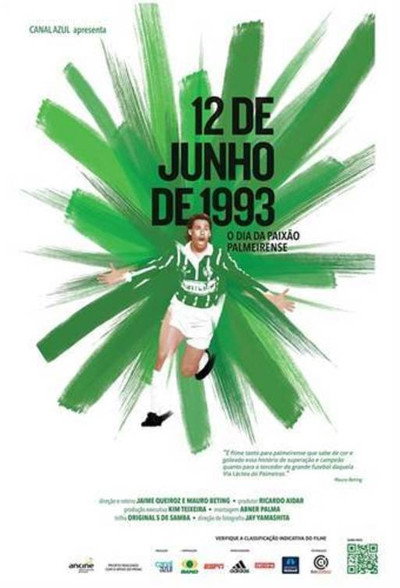 Póster de 12 de Junho de 93 - O Dia da Paixão Palmeirense