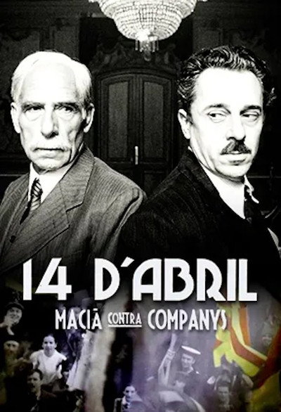 Póster de 14 d'abril. Macià contra Companys