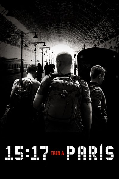 Póster de 15:17 Tren a París