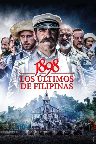 Póster de 1898. Los últimos de Filipinas