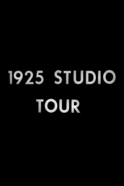 Póster de 1925 Studio Tour
