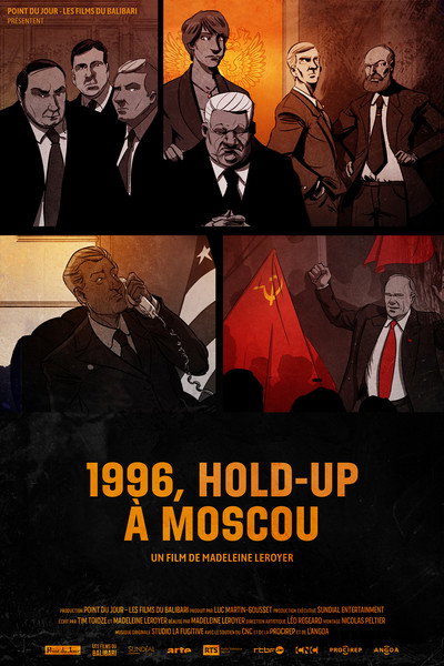 Póster de 1996, hold-up à Moscou