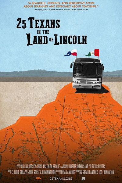 Póster de 25 Texans in the Land of Lincoln