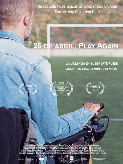 Póster de 26 de abril - Play Again