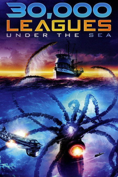 Póster de 30.000 leguas de viaje submarino