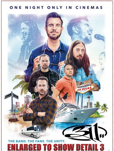 Póster de 311: Enlarged to Show Detail 3