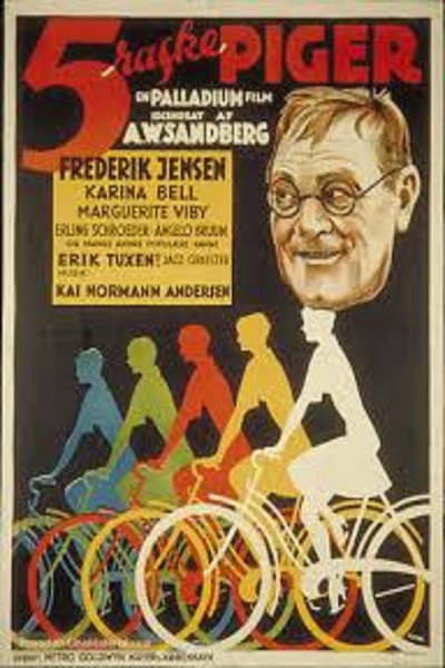 Póster de 5 raske piger