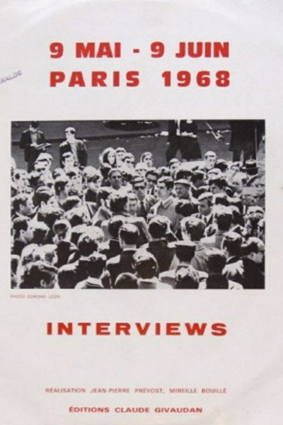 Póster de 9 mai-9 juin: Paris 1968