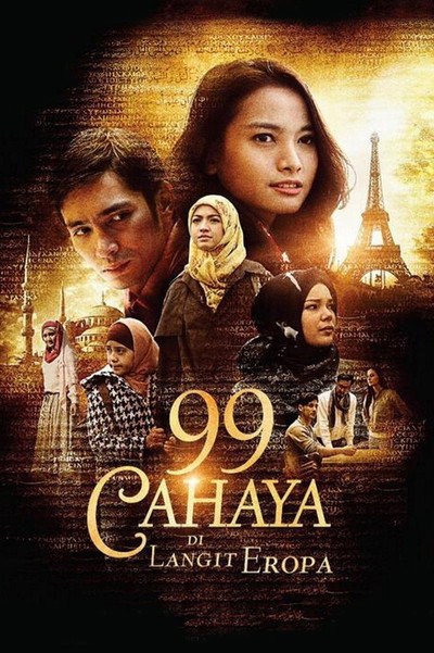Póster de 99 Cahaya di Langit Eropa