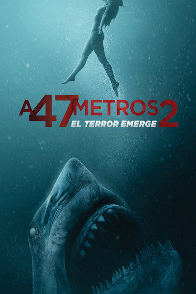 Póster de A 47 metros 2: el terror emerge