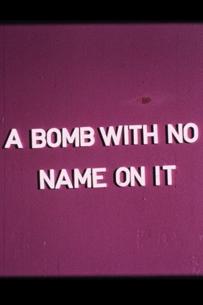 Póster de A Bomb with No Name on It