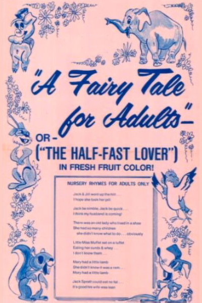 Póster de A Fairy Tale for Adults