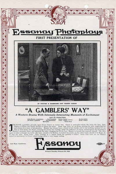 Póster de A Gambler's Way