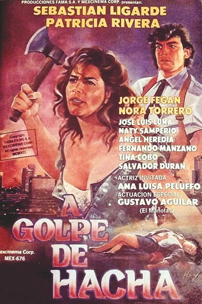 Póster de A golpe de hacha