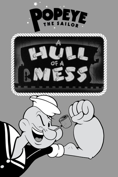 Póster de A Hull of a Mess