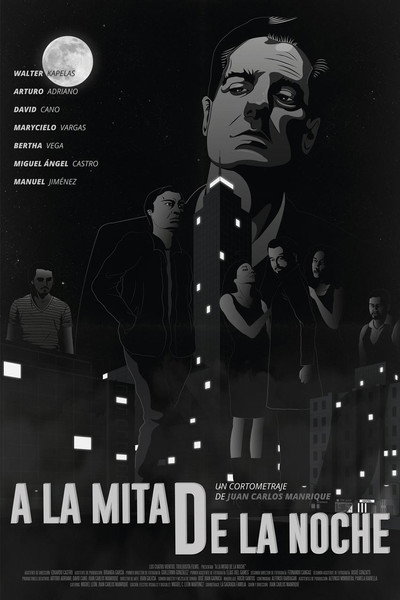 Póster de A La Mitad De La Noche