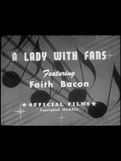 Póster de A Lady with Fans