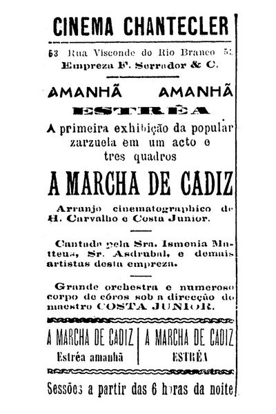 Póster de A Marcha de Cadiz
