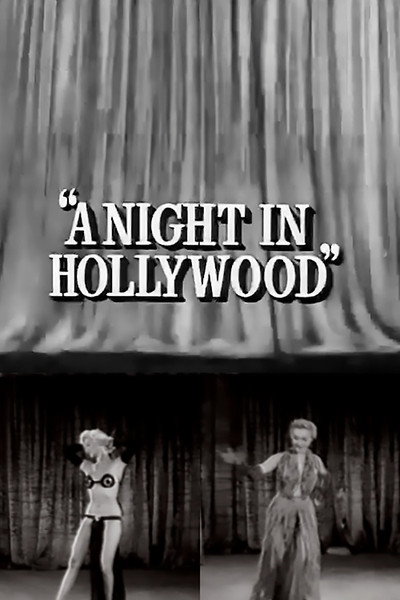 Póster de A Night in Hollywood
