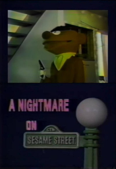 Póster de A Nightmare on Sesame Street