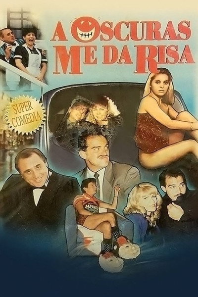 Póster de A oscuras me da risa
