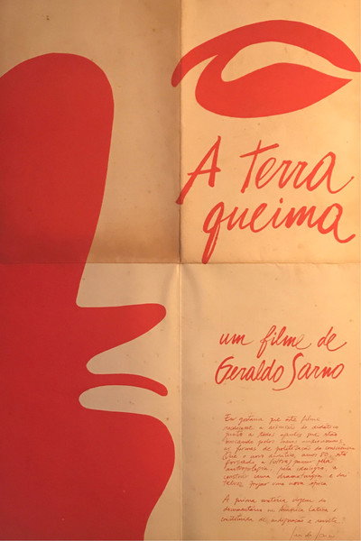 Póster de A Terra Queima