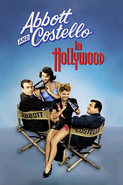 Póster de Abbott y Costello en Hollywood