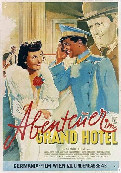 Póster de Abenteuer im Grandhotel