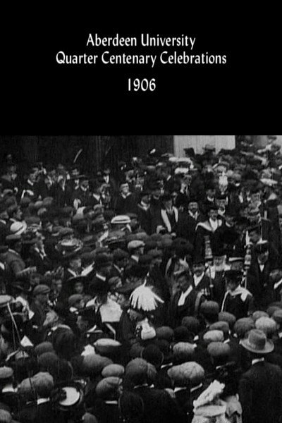 Póster de Aberdeen University Quarter Centenary Celebrations