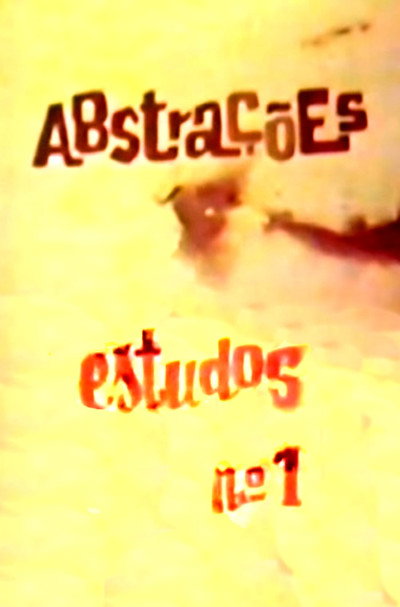 Póster de Abstrações - Estudo nº 1