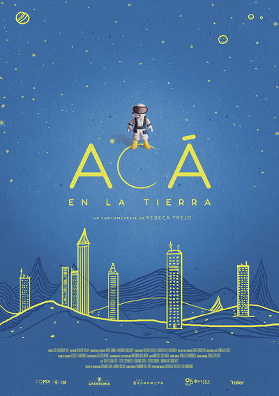 Póster de Acá en la tierra