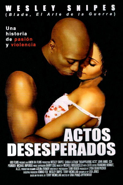 Póster de Actos desesperados