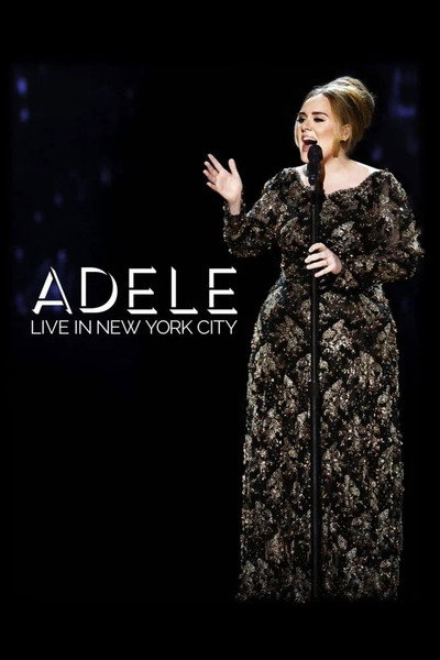 Póster de Adele: En vivo en la ciudad de New York