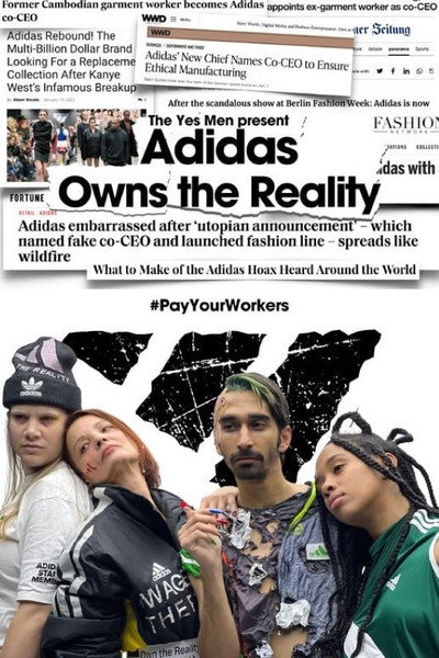 Póster de Adidas Owns the Reality