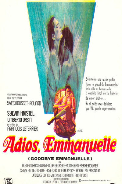 Póster de Adiós, Emmanuelle