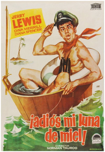 Póster de Adiós mi luna de miel