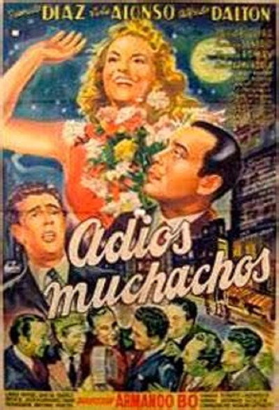 Póster de Adiós muchachos