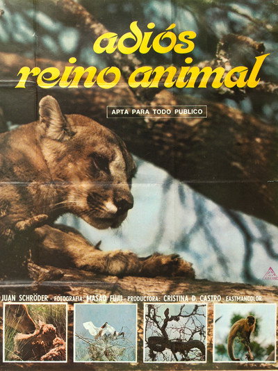 Póster de Adiós reino animal