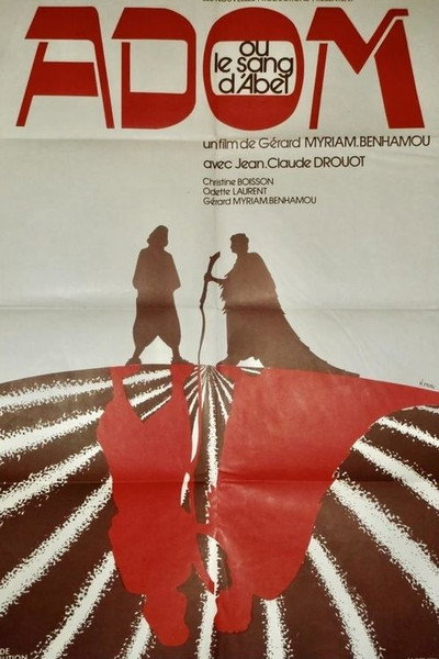 Póster de Adom ou Le sang d'Abel