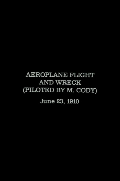 Póster de Aeroplane Flight and Wreck (Piloted by M. Cody)