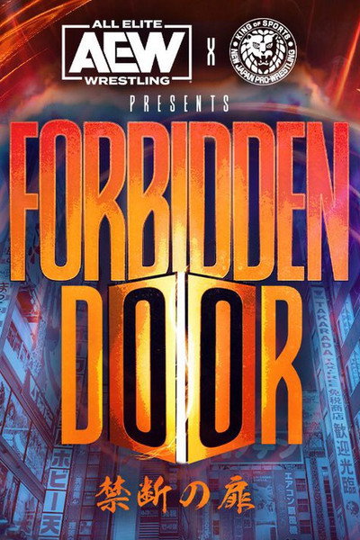 Póster de AEW x NJPW Presents Forbidden Door 2022