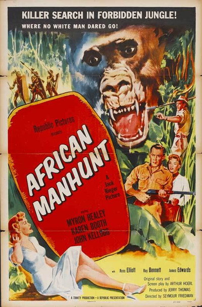 Póster de African Manhunt