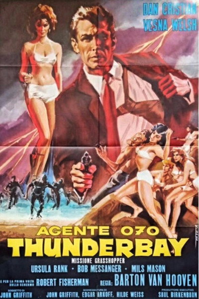 Póster de Agente Segreto 070: Thunderbay Missione Grasshopper