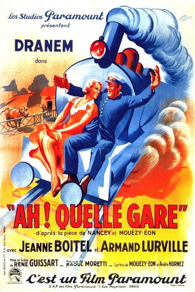 Póster de Ah! Quelle gare!