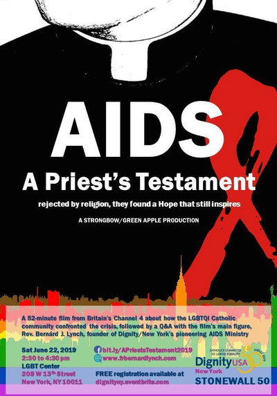 Póster de AIDS: A Priest's Testament