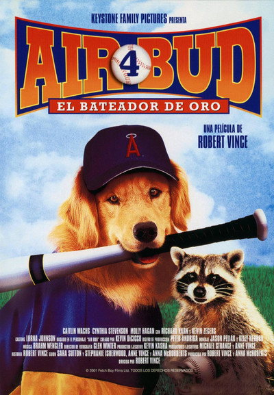 Póster de Air Bud 4: El bateador de oro