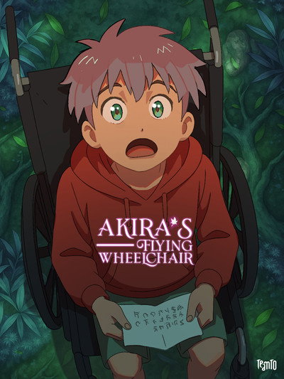 Póster de Akira's Flying Wheelchair