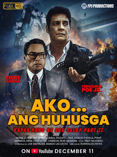 Póster de Ako... Ang Huhusga